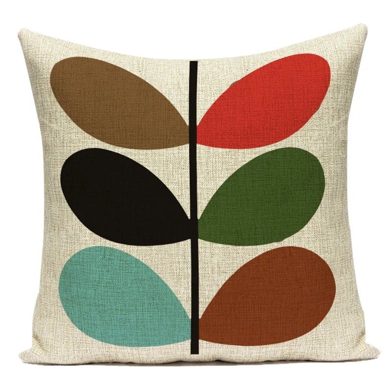 Nordic Geometric Stripe Pillow Cover - Pillow Bay