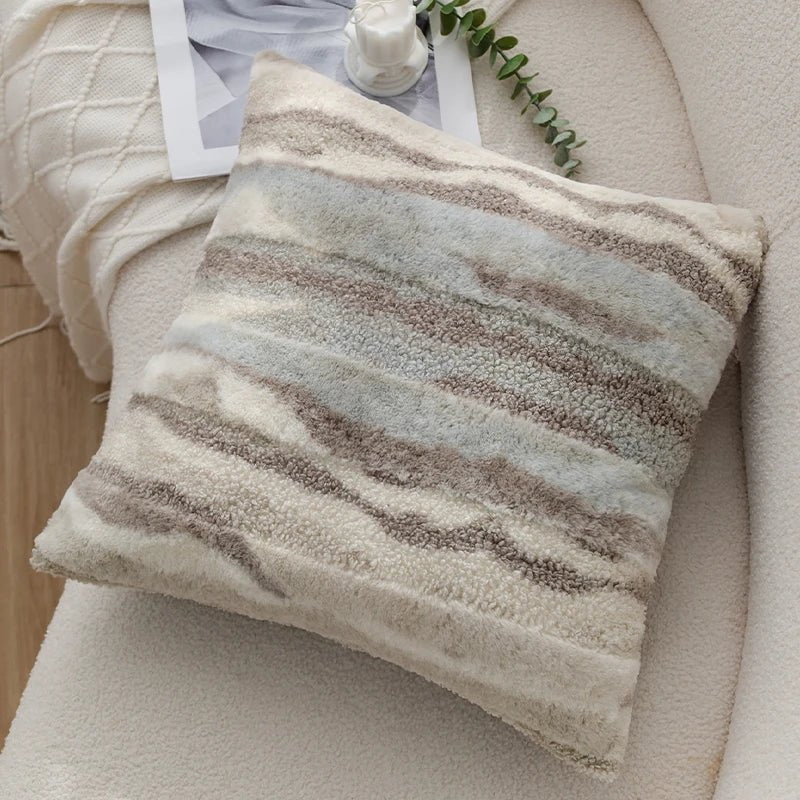 Nordic Plush Irregular Pillow Cover - Pillow Bay