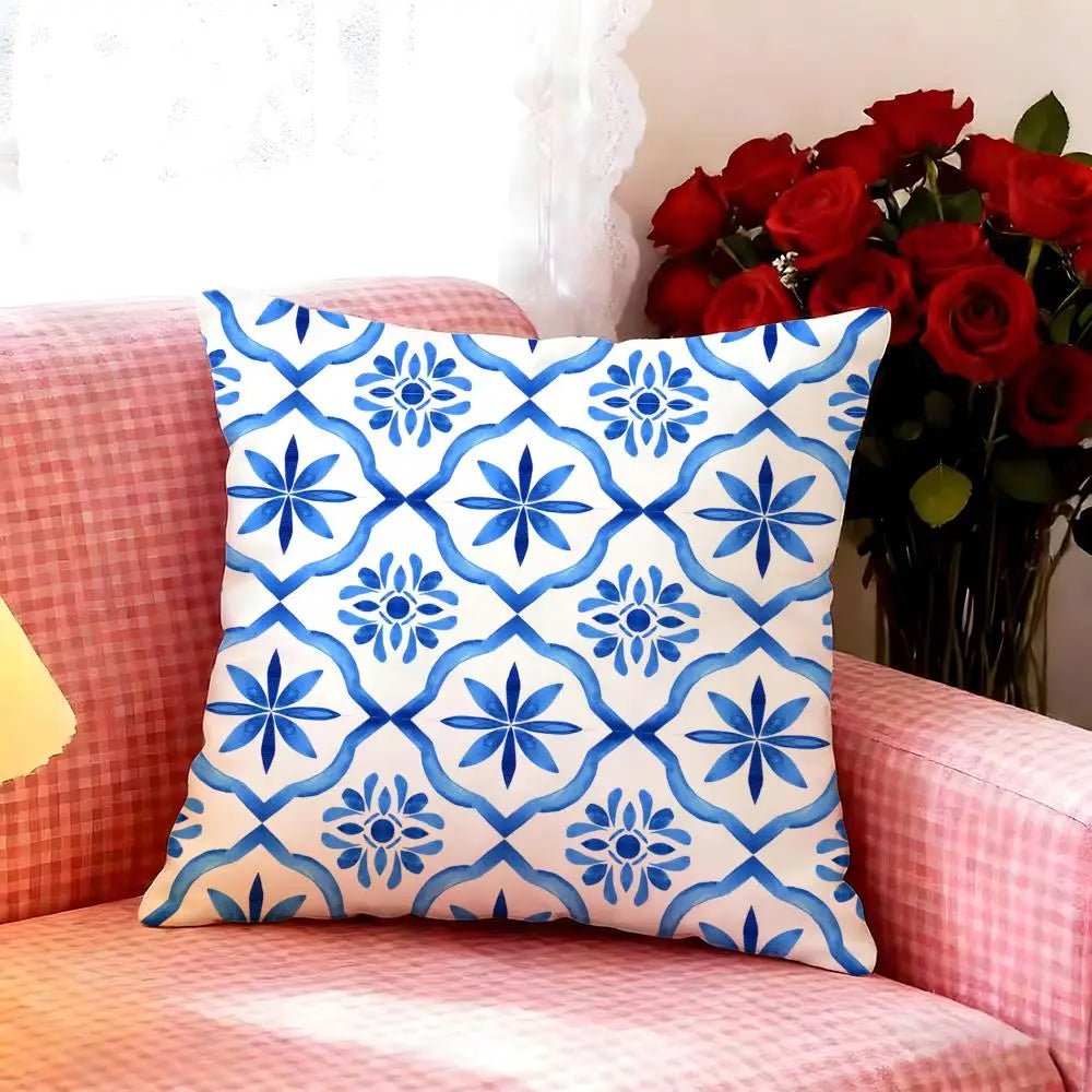 Ornate Scroll Pillow Cover - Pillow Bay