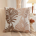 Palm Tree Linen Throw Pillow Cover - Pillow Bay