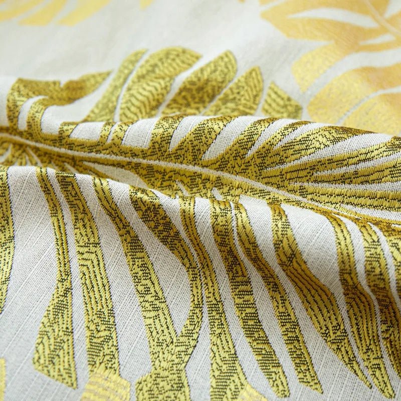 Palm Tree Linen Throw Pillow Cover - Pillow Bay