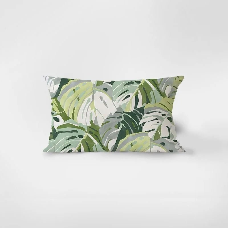 Pastoral Green Plant Pillow Cover - Pillow Bay