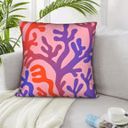 Pink Coral Decorative Pillow Cover - Pillow Bay
