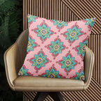 Pink Mandala Decorative Pillow Cover - Pillow Bay