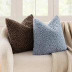 Plush Lamb Fleece Teddy Pillow Cover - Pillow Bay