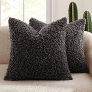 Plush Lamb Fleece Teddy Pillow Cover - Pillow Bay – image 17