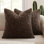 Plush Lamb Fleece Teddy Pillow Cover - Pillow Bay