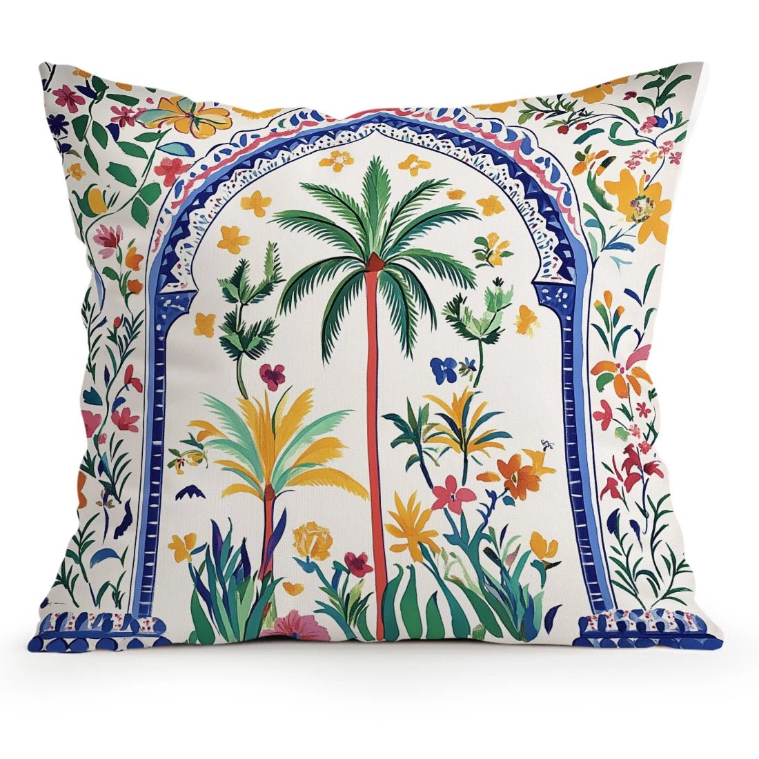 Printed Polyester Pillow Cover - Pillow Bay
