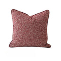 Red Burgundy Velvet Pillow Cover - Pillow Bay