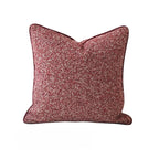 Red Burgundy Velvet Pillow Cover - Pillow Bay