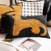 Retro Brown Leopard Throw Pillow Cover - Pillow Bay – image 9