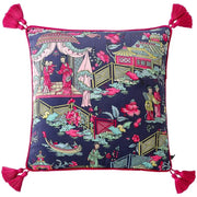 Retro Chinese Velvet Pillow Cover - Pillow Bay – image 3