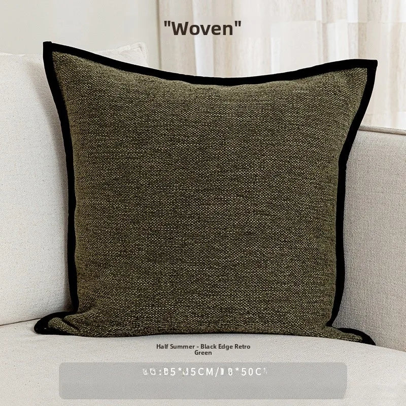 Retro Floral Wool Blend Pillow - Pillow Bay