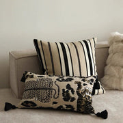 Retro Leopard Stripe Pillow Cover - Pillow Bay – image 2