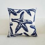 Starfish Embroidered Pillow Cover - Pillow Bay