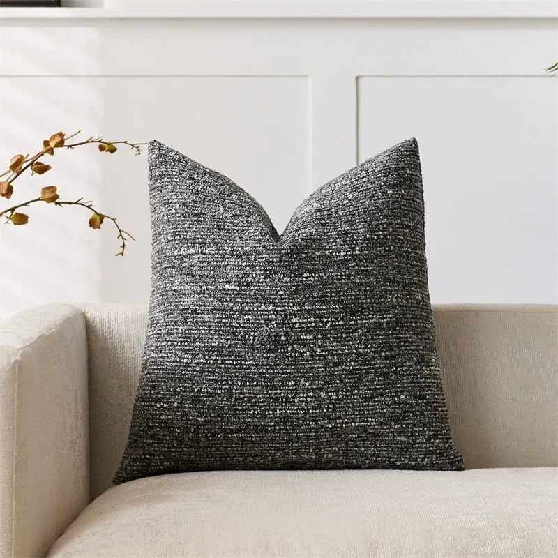 Striped Boucle Throw Pillow Covers - Pillow Bay