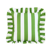 Striped Lace Velvet Pillow Cover - Pillow Bay – image 1