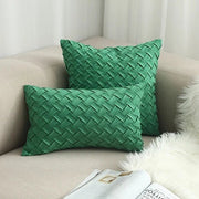 Suede Blue Velvet Cushion Cover - Pillow Bay – image 3