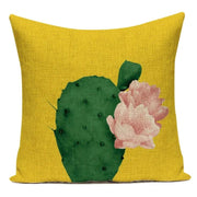 Tropical Green Leaves Pillow Cover - Pillow Bay – image 2