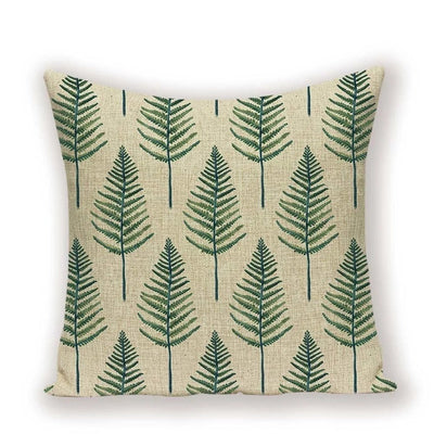 Tropical Jungle Plant Pillow Cover - Pillow Bay – alternate view