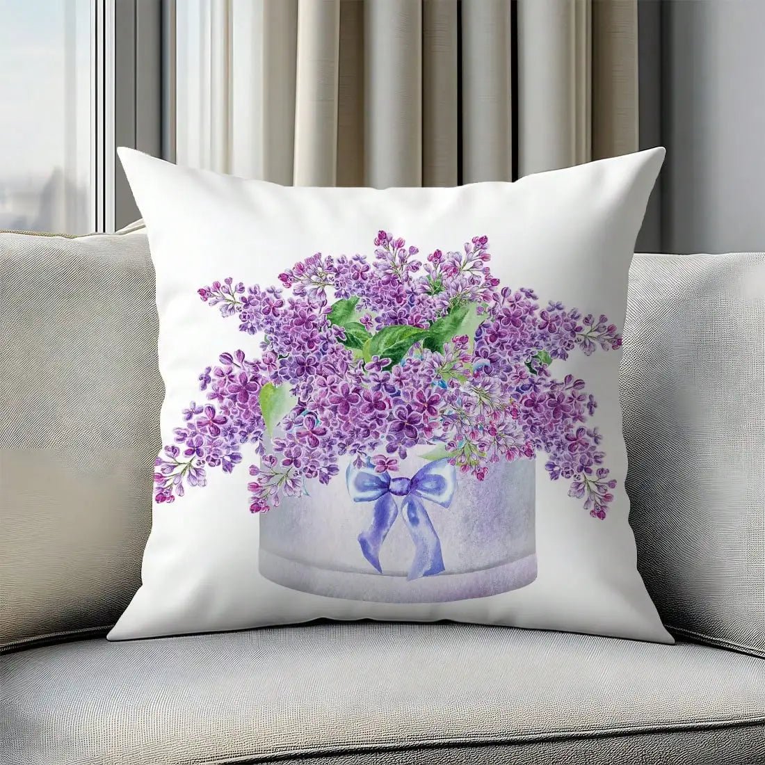Tulip Floral Spring Pillow Cover - Pillow Bay