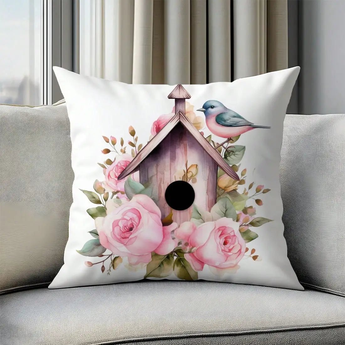Tulip Floral Spring Pillow Cover - Pillow Bay
