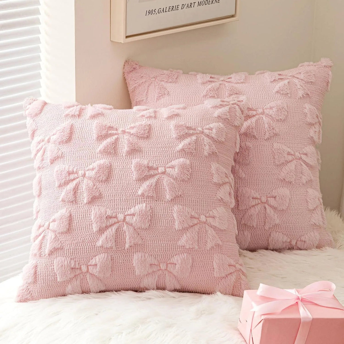 Velvet Butterfly Palm Tree Pillow Cover - Pillow Bay
