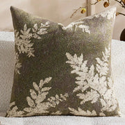 Vintage Botanical Leaf Pillow Cover - Pillow Bay – image 3
