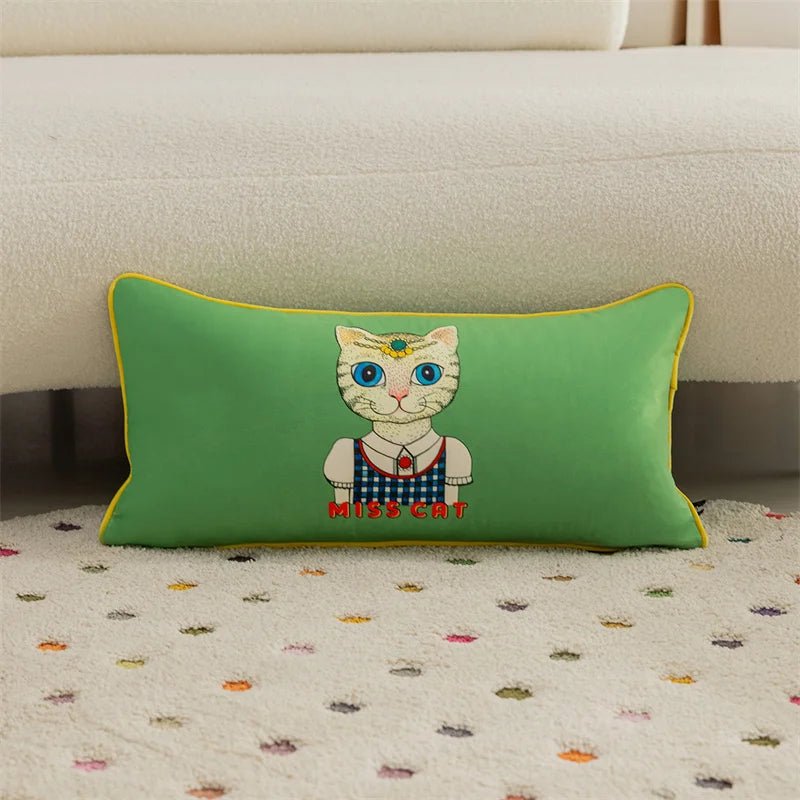 Vintage Leopard Velvet Pillow Cover - Pillow Bay
