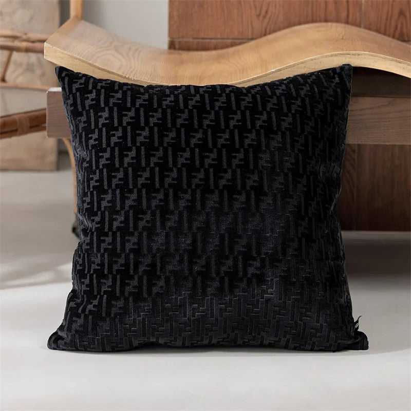 Vintage Leopard Velvet Pillow Cover - Pillow Bay