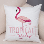 Watercolor Flamingo Pillow Cover - Pillow Bay – image 2