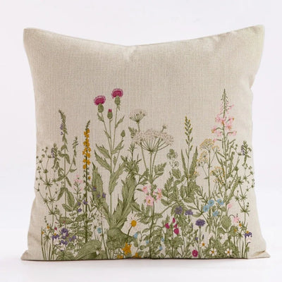 Wildflower Farmhouse Pillow Cover - Pillow Bay – alternate view