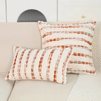 Yarn Dyed Bubble Stripe Pillow Cover - Pillow Bay
