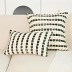Yarn Dyed Bubble Stripe Pillow Cover - Pillow Bay