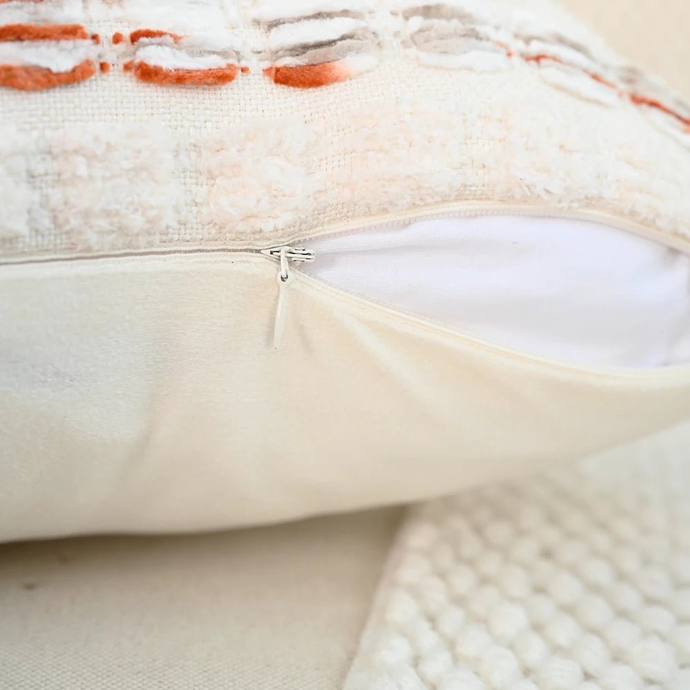 Yarn Dyed Bubble Stripe Pillow Cover - Pillow Bay