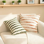 Yarn Dyed Bubble Stripe Pillow Cover - Pillow Bay – image 1