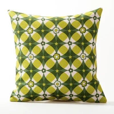 Yellow Leaves Garden Pillow Cover - Pillow Bay