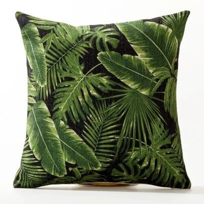 Yellow Leaves Garden Pillow Cover - Pillow Bay