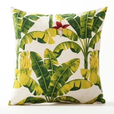 Yellow Leaves Garden Pillow Cover - Pillow Bay