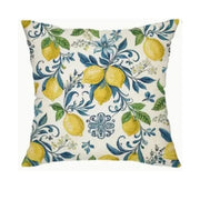 Yellow Lemon Velvet Pillow Cover Set - Pillow Bay – image 1